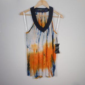 New Love Stitch colorful sleeveless top